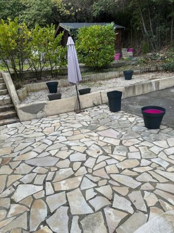 2 Pieces Bas De Villa Biot Exterior foto
